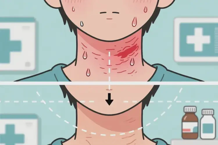 青少年脖子出現(xiàn)濕疹能夠徹底治愈嗎(圖3)