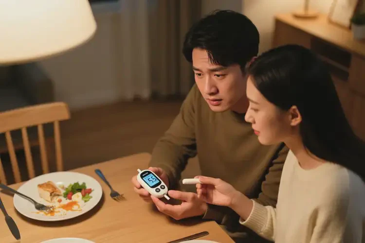 年轻人晚餐血糖5(图1)