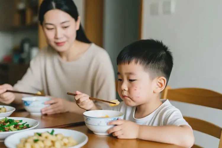 孩子臉上偶爾長(zhǎng)濕疹不管它會(huì)自己痊愈嗎(圖2)