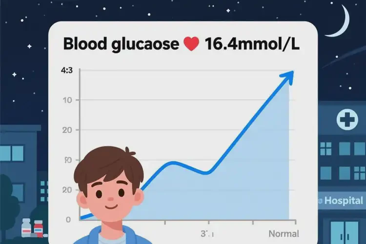 青少年晚上血糖16點4是糖尿病嗎(圖4)