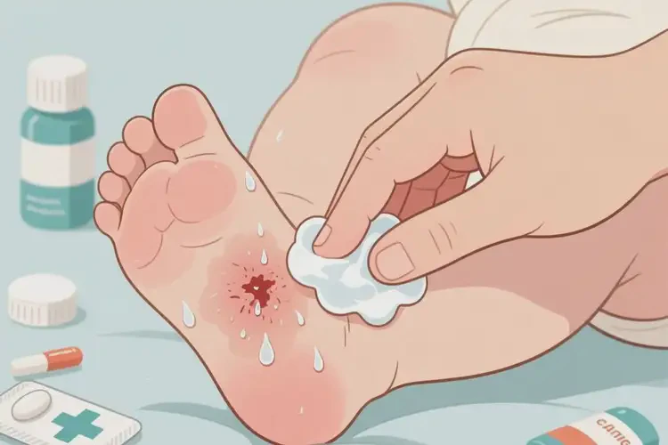 寶寶腳上經(jīng)常長(zhǎng)濕疹能靠自己自愈嗎(圖3)