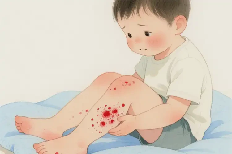小兒小腿長濕疹不管它會自己好嗎(圖4)