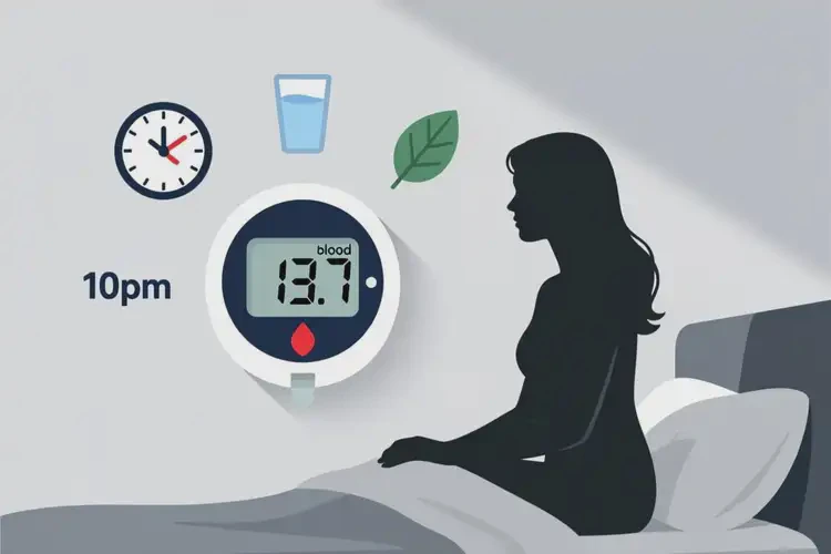 女人睡前血糖13點7是糖尿病嗎(圖2)