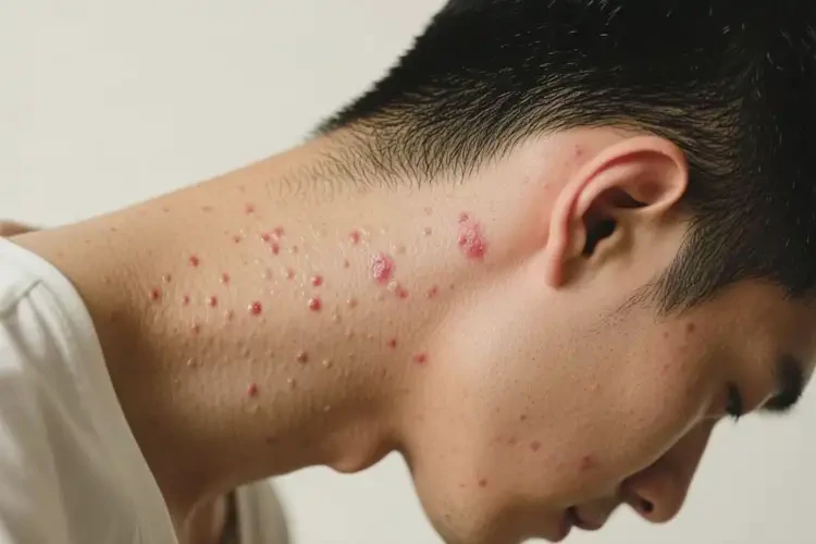 男性脖子上出湿疹可不可以彻底自愈(图2)