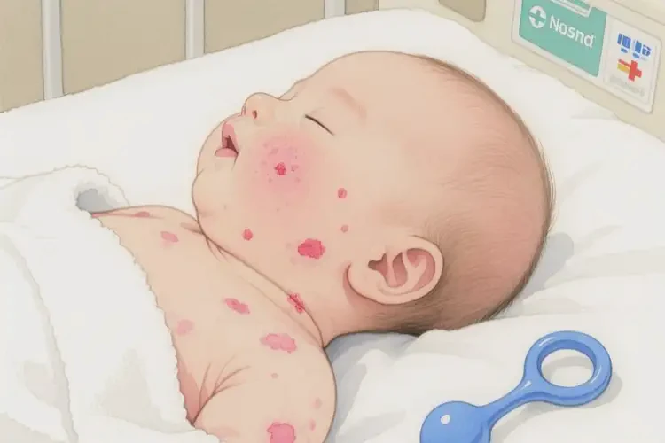 寶寶脖子上偶爾起濕疹不管它會自己自愈嗎(圖4)