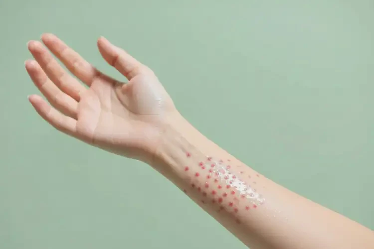 女性手臂上經(jīng)常長(zhǎng)濕疹可不可以徹底自愈(圖2)