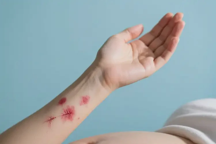 產(chǎn)婦手臂經(jīng)常長濕疹可不可以徹底自愈(圖1)