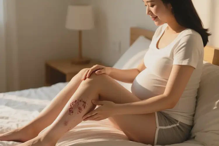 產(chǎn)婦小腿上出濕疹可以徹底自愈嗎(圖3)