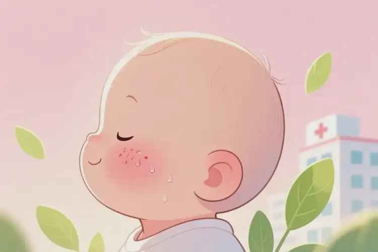 幼兒面部容易長(zhǎng)濕疹能徹底自愈嗎(圖4)