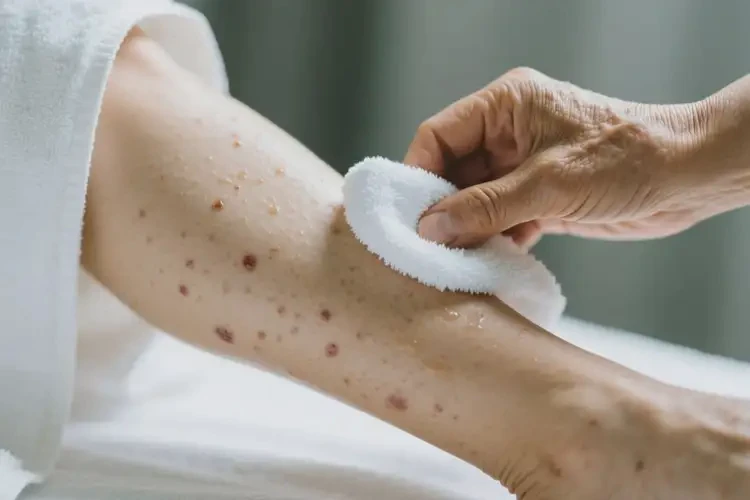 老年人小腿上偶尔长湿疹能够彻底治愈吗(图3)