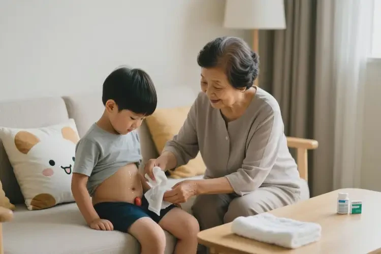 孩子肛周容易起濕疹能靠自己自愈嗎(圖1)