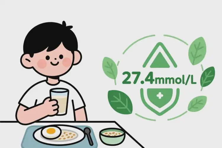 青少年早餐血糖27(图1)