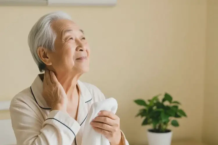 老人脖子起濕疹可以徹底自愈嗎(圖4)