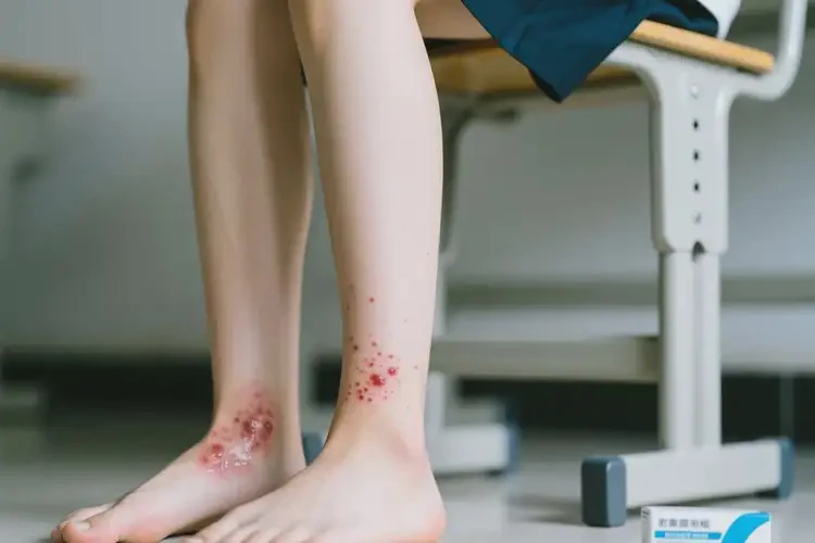 大學生腳上有濕疹不管它會自己好嗎(圖4)