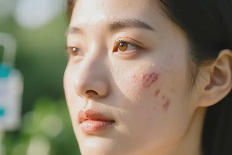 女人臉上出濕疹不管它會自己痊愈嗎(圖4)