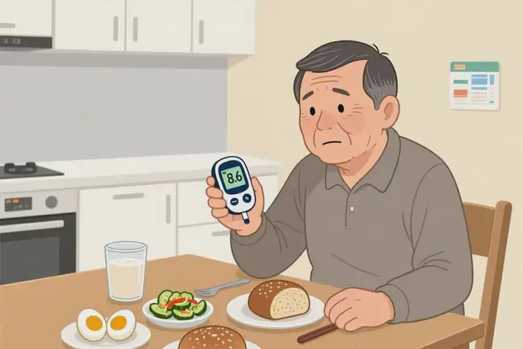 中老年人早餐血糖8(图2)