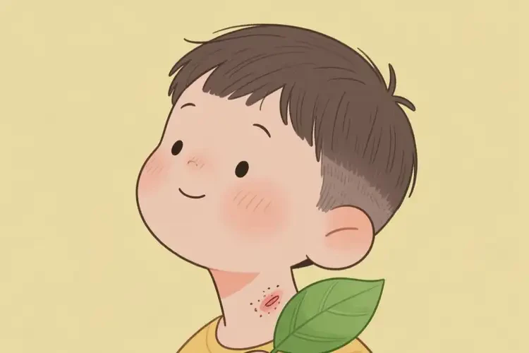 小学生脖子出现湿疹能靠自己自愈吗(图2)
