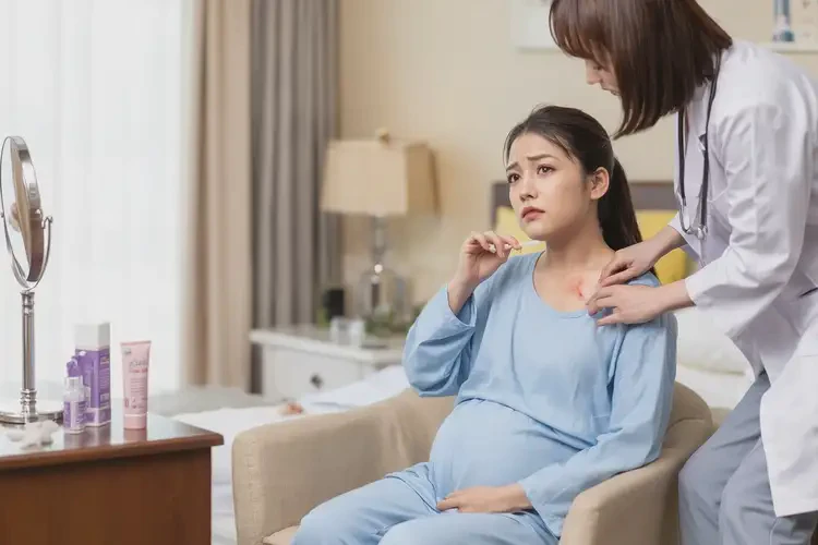 產婦脖子容易長濕疹可不可以徹底自愈(圖2)