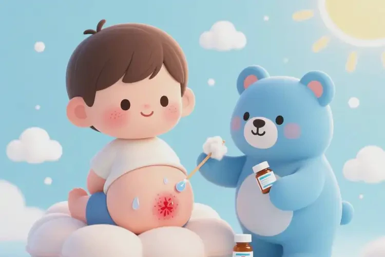 少兒屁股上有濕疹能夠徹底治愈嗎(圖4)