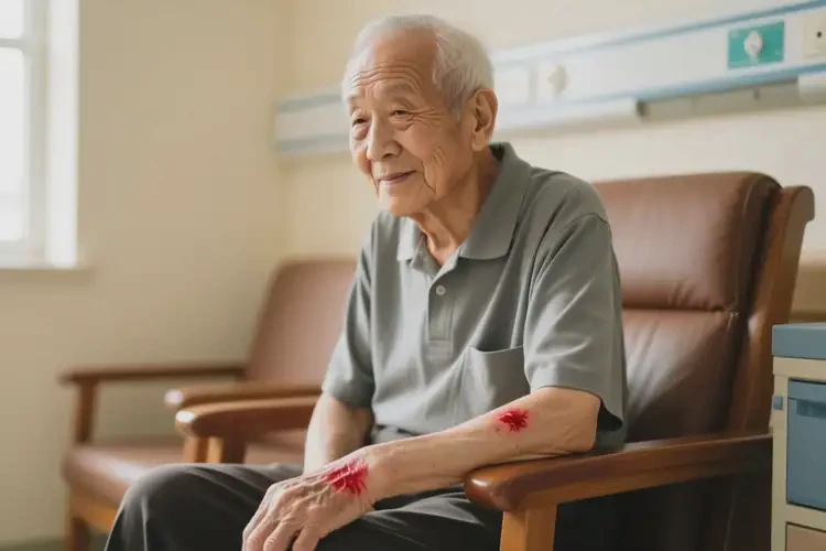 高齡老人身上偶爾起濕疹不管它會自己痊愈嗎(圖4)