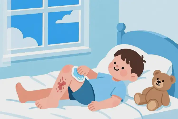 少兒小腿容易起濕疹可不可以徹底自愈(圖1)