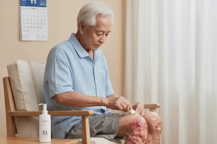 老人大腿上起濕疹能夠徹底治愈嗎(圖2)