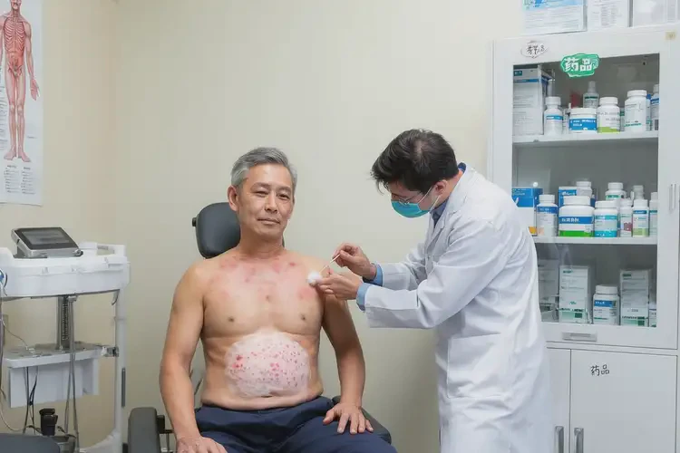 男生肚子上起濕疹能徹底自愈嗎(圖3)