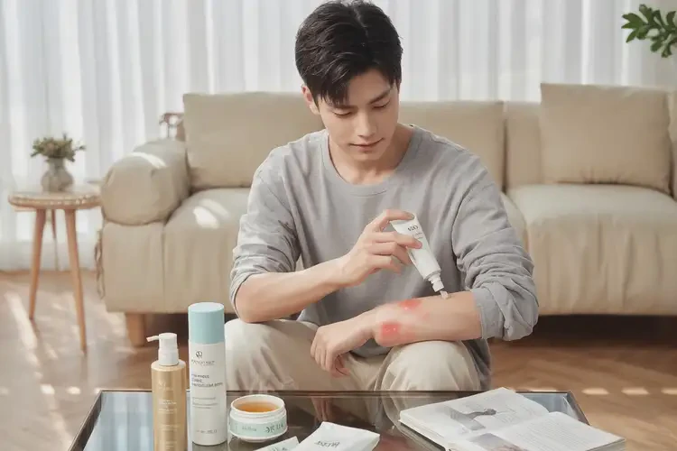 男生全身偶爾起濕疹能夠徹底治愈嗎(圖2)