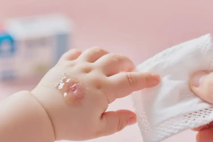 嬰幼兒手上長濕疹能靠自己自愈嗎(圖1)