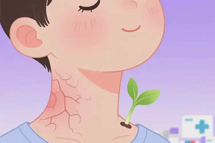 孩子脖子經(jīng)常起濕疹不管它會自己好嗎(圖1)