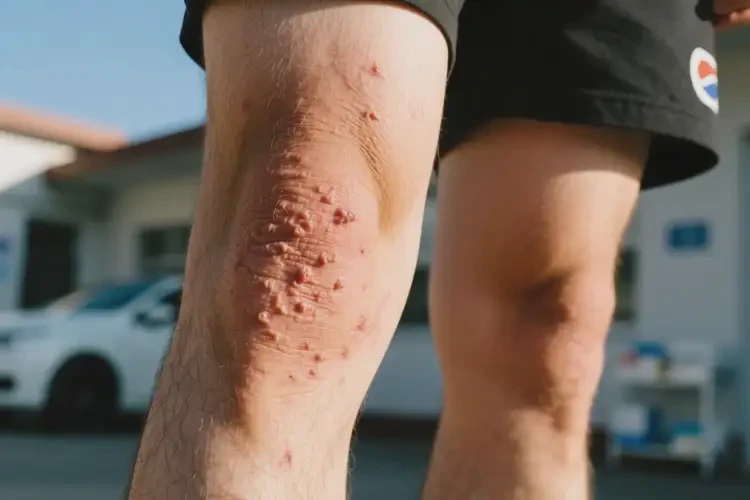 男生大腿上出现湿疹可以彻底自愈吗(图4)