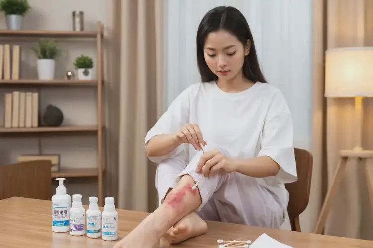 女性腳上長濕疹能靠自己自愈嗎(圖2)