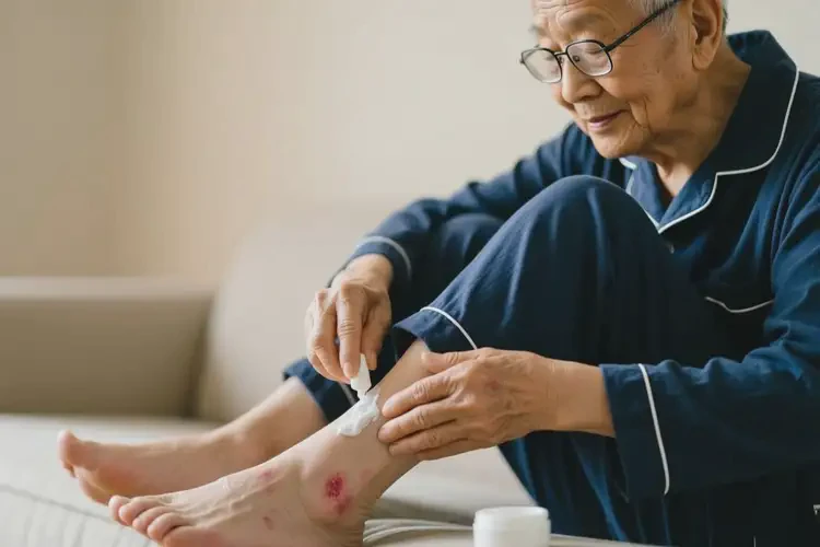 高齡老人腳上容易起濕疹能不能徹底自愈(圖3)
