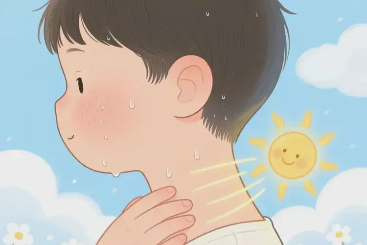 孩子脖子上偶爾起濕疹可不可以徹底自愈(圖3)