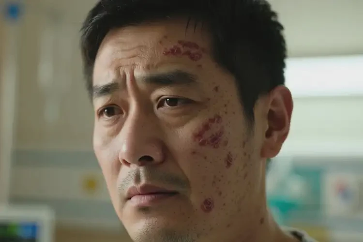 男人臉上容易起濕疹不管它會自己自愈嗎(圖4)