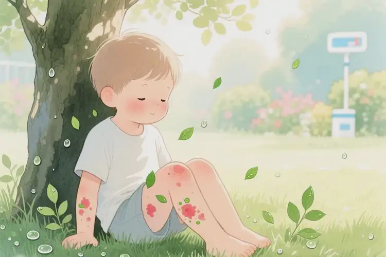 小孩四肢出濕疹可不可以徹底自愈(圖4)