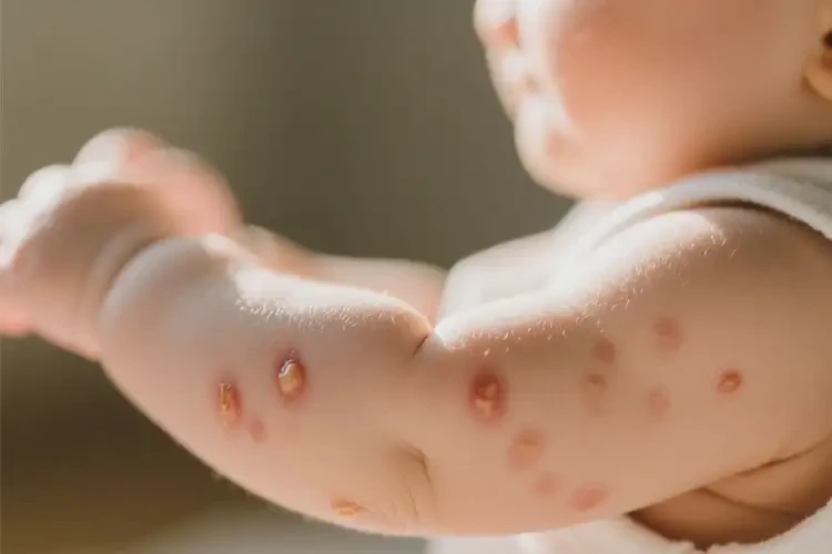 嬰兒身上出現濕疹不管它會自己好嗎(圖4)