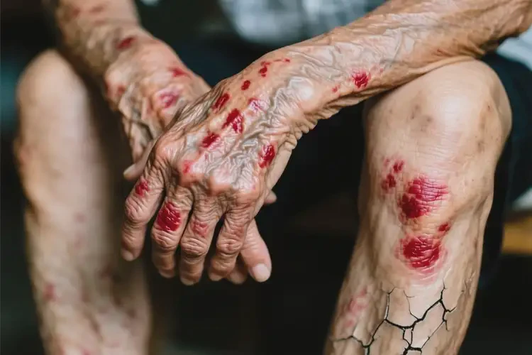 老人四肢出濕疹不管它會(huì)自己痊愈嗎(圖3)