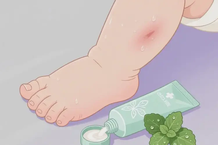 寶寶身上容易長濕疹不管它會自己好嗎(圖2)