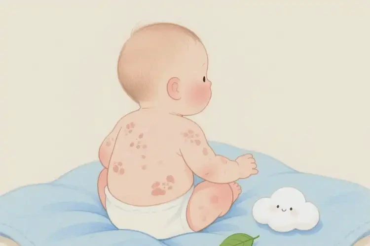 嬰幼兒全身長濕疹可不可以徹底自愈(圖4)