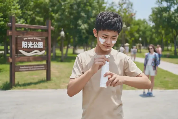 青少年面部容易起濕疹不管它會自己自愈嗎(圖1)