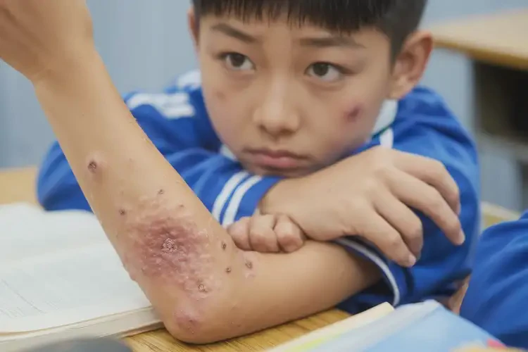 小學(xué)生全身出現(xiàn)濕疹能不能徹底自愈(圖4)