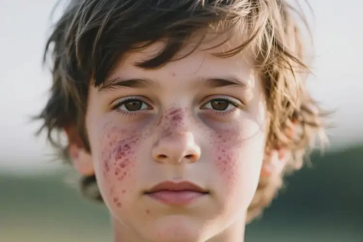 青少年臉上容易起濕疹能徹底自愈嗎(圖3)