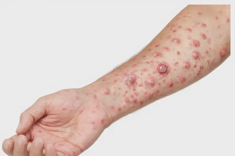 女生肚子上起濕疹不管它會自己好嗎(圖4)