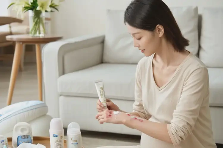 哺乳期媽媽手上偶爾起濕疹不管它會(huì)自己痊愈嗎(圖2)