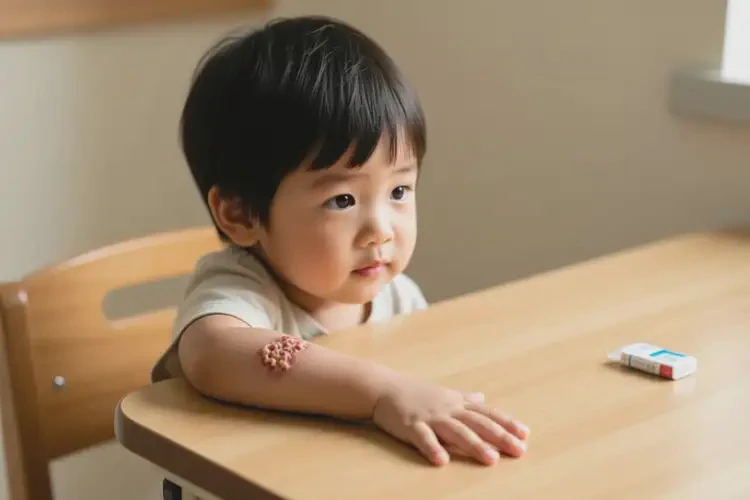 小孩手上容易長濕疹不管它會自己自愈嗎(圖3)