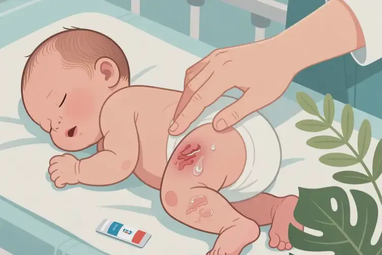 新生兒大腿上經(jīng)常起濕疹能夠徹底治愈嗎(圖3)