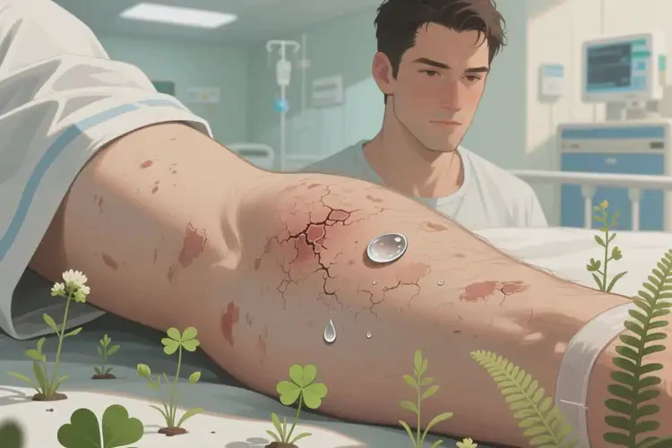 男人手臂上容易長濕疹不管它會自己好嗎(圖1)