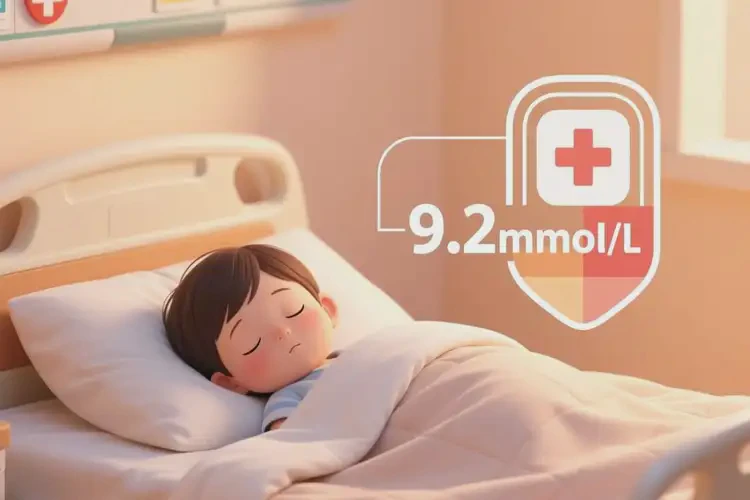 小孩睡前血糖9點2是糖尿病嗎(圖4)