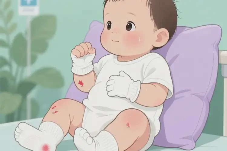 幼兒四肢偶爾起濕疹不管它會自己自愈嗎(圖1)